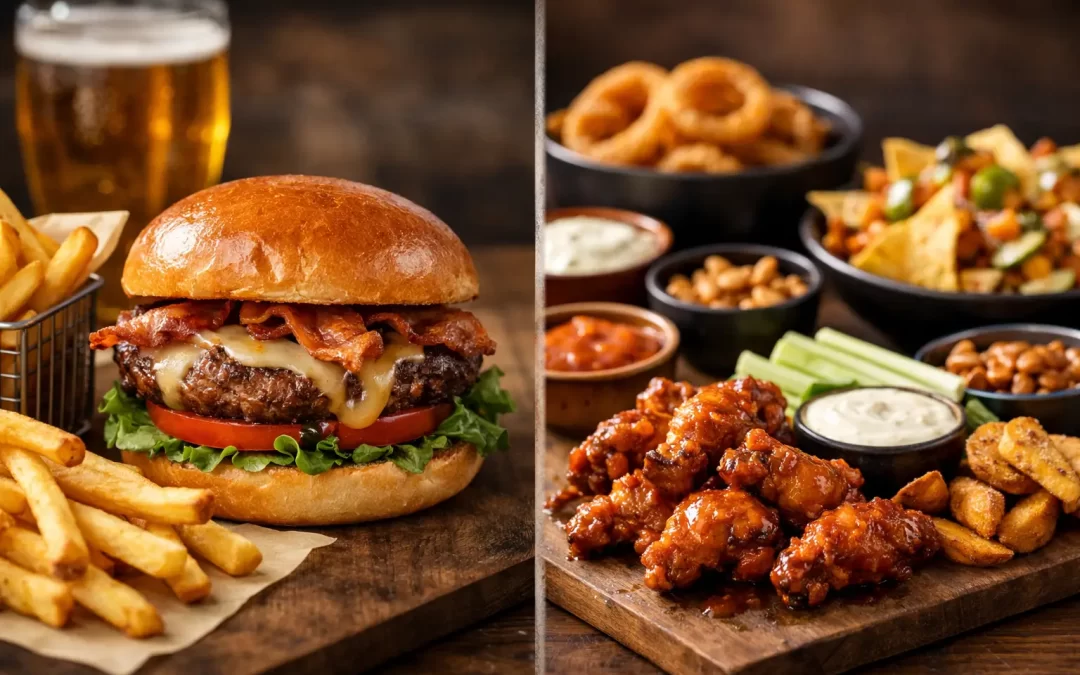 Burgers Versus Bar Snacks: What Wins Tonight?